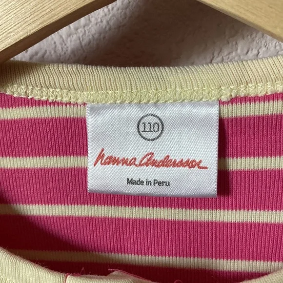 Hanna Andersson Cotton Stripe Dress - Picture 4 of 7